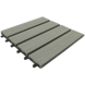 Tuin- en balkontegel HKC houtnerf grijs 30x30cm 6 stuks