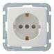 GAMMA K2 enkel geaard stopcontact wit