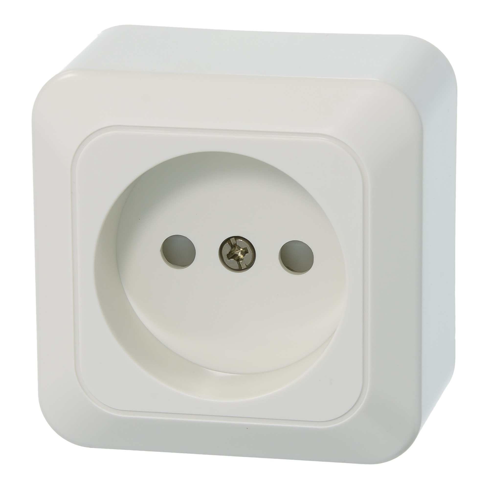 Ok Stopcontact Opbouw Enkel Wit ok kopen in de aanbieding