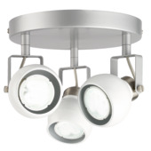 GAMMA spotplaat Elda wit 3-lichts