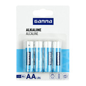 GAMMA Batterij Alkaline AA 4 stuks