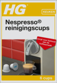 HG reinigingscups voor Nespresso® machines 6 stuks
