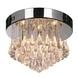 Plafondlamp Felice transparant