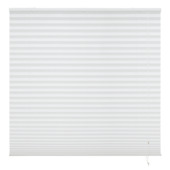 OK plisségordijn lichtdoorlatend wit 80x150 cm (bxh)
