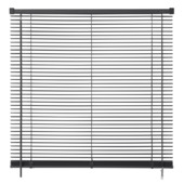 OK kunststof jaloezie 25 mm antraciet 80x160 cm (bxh)