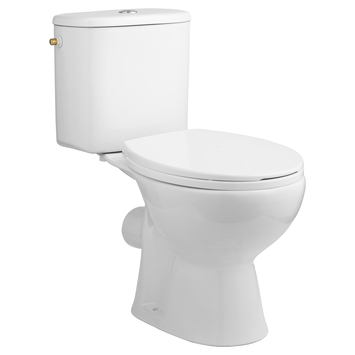 Atlantic Axel duoblok toilet met reservoir PK/muuraansluiting