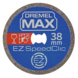 Dremel multitool accessoire - diamantschijf S545DM voor speedclic - 38 mm