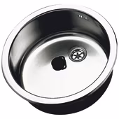 GAMMA spoelbak rond RVS