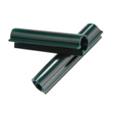 Giardino clips 50 mm RAL 9005 zwart 100 stuks