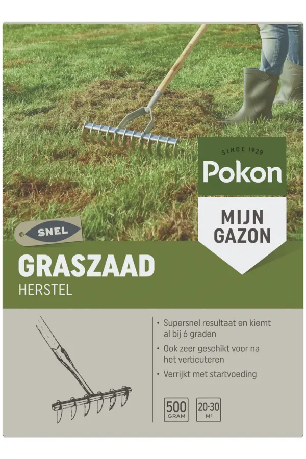 Pokon graszaad herstel SOS 500 gr
