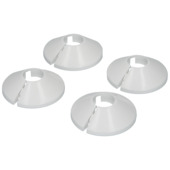 GAMMA buisrozet wit Ø 12-15 mm 4 stuks