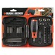 BLACK+DECKER ratelschroevendraaierset 43 delig A7175-XJ