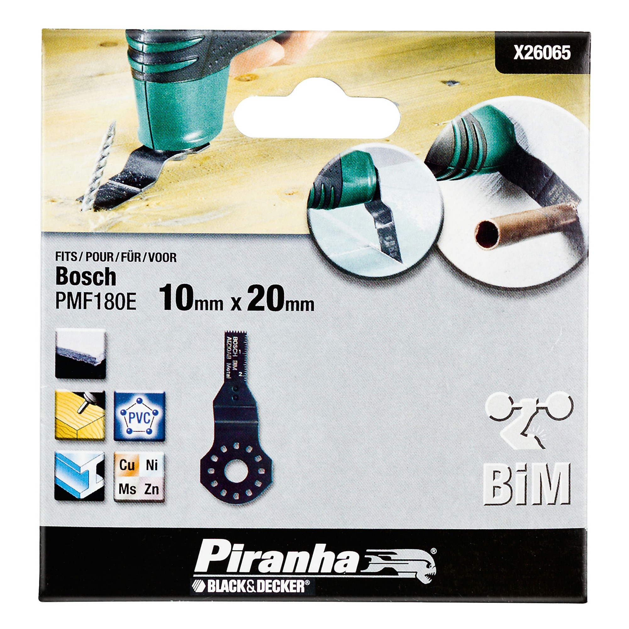 Piranha Invalzaagblad Metaal 10X20 Mm X26065 Xj piranha kopen in de aanbieding
