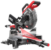 SKIL afkortzaag / verstekzaag 254mm met trekfunctie, laser en 'dual bevel' functie 1320AA 2000W + snelklem