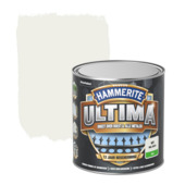 Hammerite Ultima metaallak mat wit RAL9016 250ml