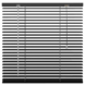 GAMMA aluminum jaloezie 25 mm mat zwart (320) 60x180 cm (bxh)