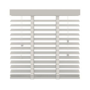 GAMMA houten jaloezie 50 mm wit (kleurnr. 944) 80x130 cm (bxh)