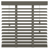 GAMMA houten jaloezie 50 mm taupe (kleurnr. 946) 60x130 cm (bxh)