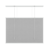 GAMMA dupli plisségordijn verduisterend wit (kleurnr. 6011) 140x180 cm (bxh)