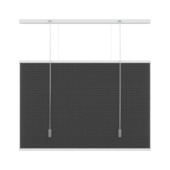 GAMMA dupli plisségordijn verduisterend antraciet (kleurnr. 6013) 80x180 cm (bxh)