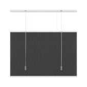 GAMMA dupli plisségordijn verduisterend antraciet (kleurnr. 6013) 120x180 cm (bxh)