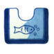 Sealskin toiletmat Marina 55x45 cm blauw