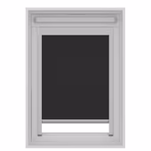 GAMMA dakraam rolgordijn verduisterend zwart (kleurnr. 7005) t.b.v. VELUX® dakraam CK02