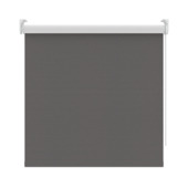 GAMMA rolgordijn verduisterend linnen antraciet (kleurnr. 3664) 180x190 cm (bxh)