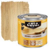 CetaBever meubellak zijdeglans transparant blank 250 ml