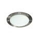 Massive plafond- / wandlamp Compass staal