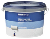 GAMMA structuurverf wit 2,5 liter