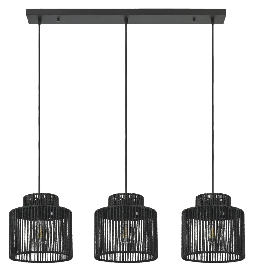 GAMMA hanglamp James zwart Ø20 cm
