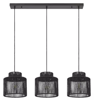 GAMMA hanglamp James zwart Ø20 cm