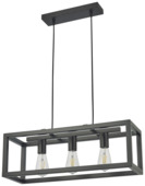 GAMMA hanglamp Simone zwart 20x60 cm (lxb)