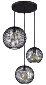 GAMMA hanglamp Nikki zwart Ø60 cm 