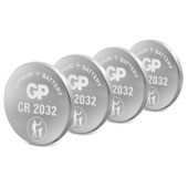 GP lithium knoopcelbatterij CR2032 3V 4 stuks