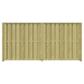 Schutting startpakket Royal grenen hout 3,8 m lang