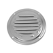 Ventilatierooster rond 100 mm rvs