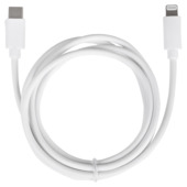 Q-Link Laadsnoer van USB-C naar iPhone 1 Meter Wit