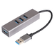 Q-Link USB-A Hub 4 USB 3.0 poorten