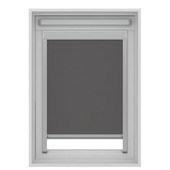 GAMMA dakraam rolgordijn verduisterend antraciet (kleurnr. 7034) t.b.v. VELUX® dakraam MK08