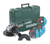 Metabo haakse slijper set 750W