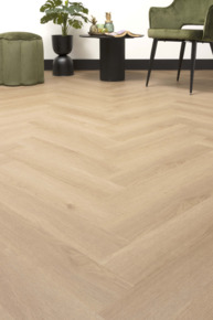 Bruynzeel click PVC Maastricht visgraat middenbruin houtlook