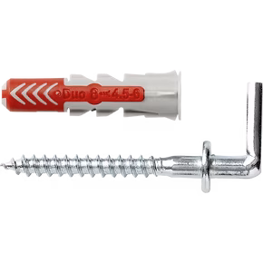 Fischer Universeelplug DuoPower 8x40mm met schroefduim 4 stuks
