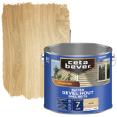 CetaBever Snelbeits Gevel & Kozijn zijdemat transparant blank 2,5 liter