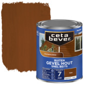 CetaBever Snelbeits Gevel & Kozijn zijdemat transparant teak 750 ml