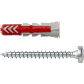 Fischer Universeelplug DuoPower 6x30mm met bolkopschroef 50 stuks