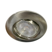 GAMMA inbouwspot 1 stuk richtbaar staal Ø 84mm
