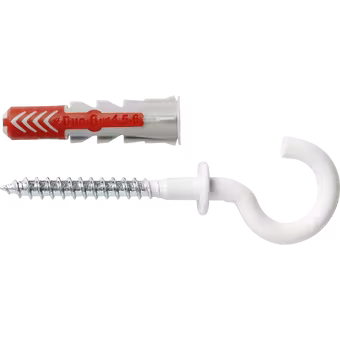 Fischer Duopowerplug + haak 8x40mm 4 st.