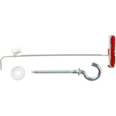 Fischer DuoTec hollewandplug 10 mm met schroefhaak 2 stuks